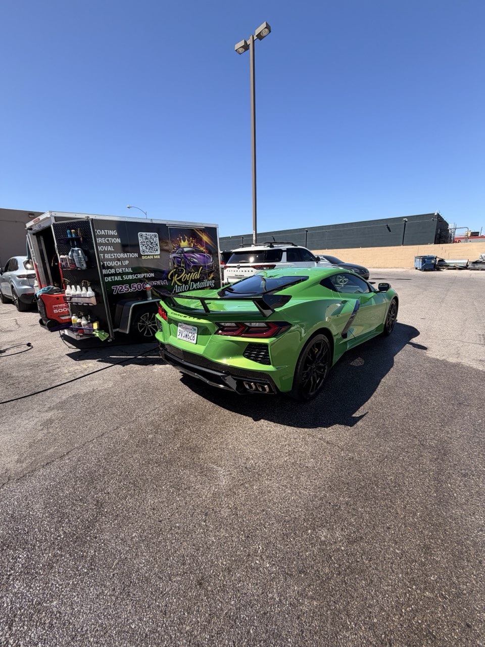 Vehicle detailed by Royal Auto Detailing in Las Vegas